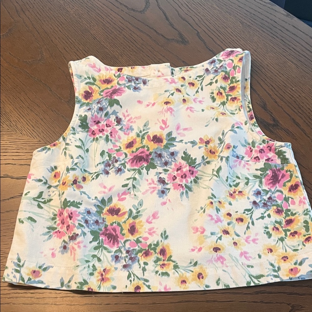 GAP Floral Sleeveless Top